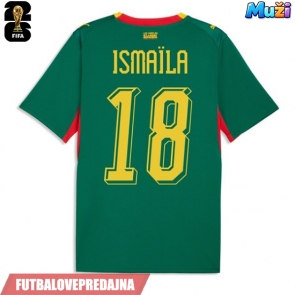 Lacne Muži Futbalové dres Senegal Ismaila Sarr #18 MS 2026 Krátky Rukáv - Preč